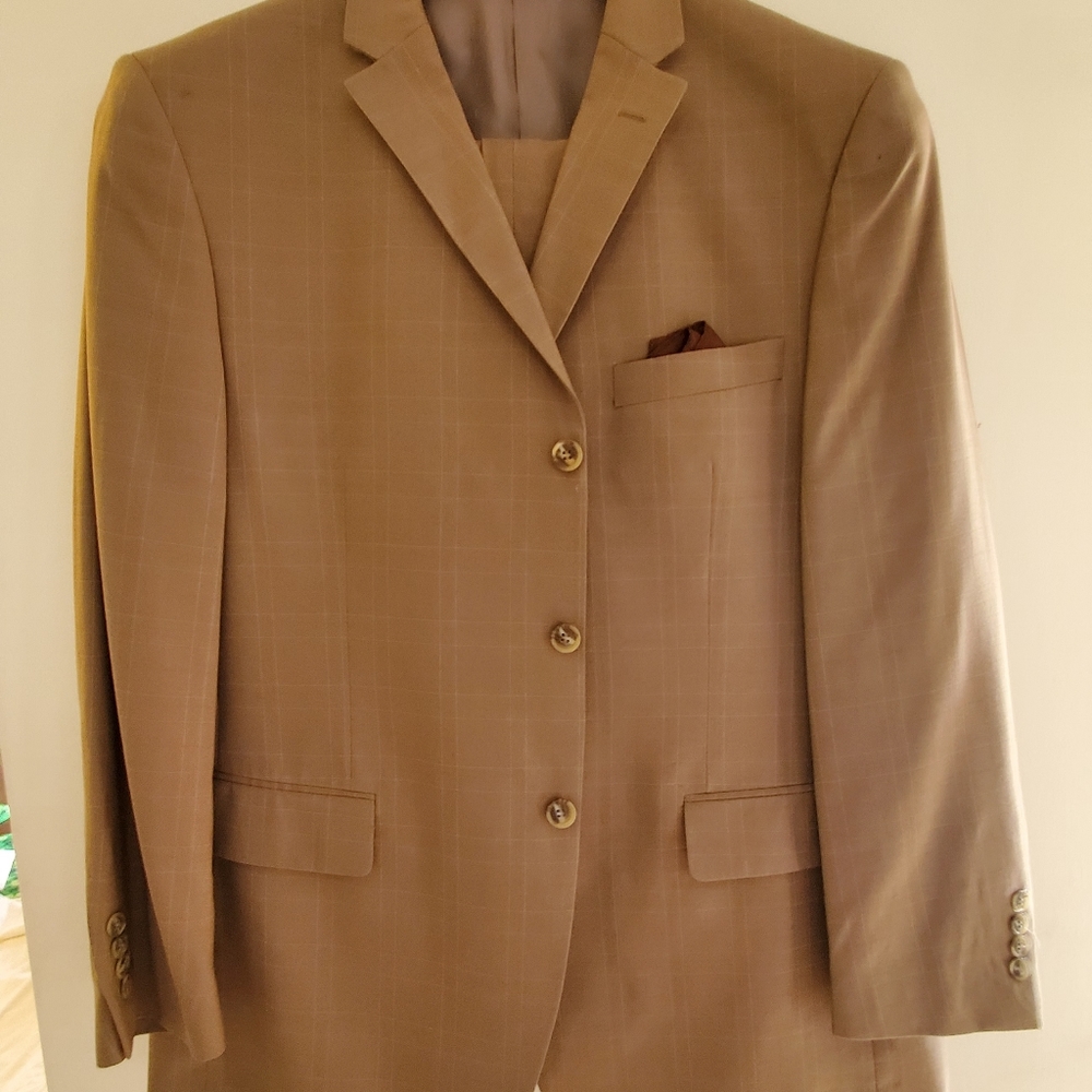 Two-piece men's suit - Tan/light brown